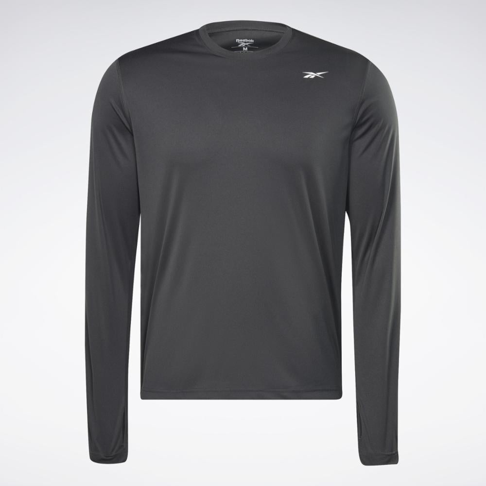 Reebok Apparel Men Training Long-Sleeve Top NGHBLK