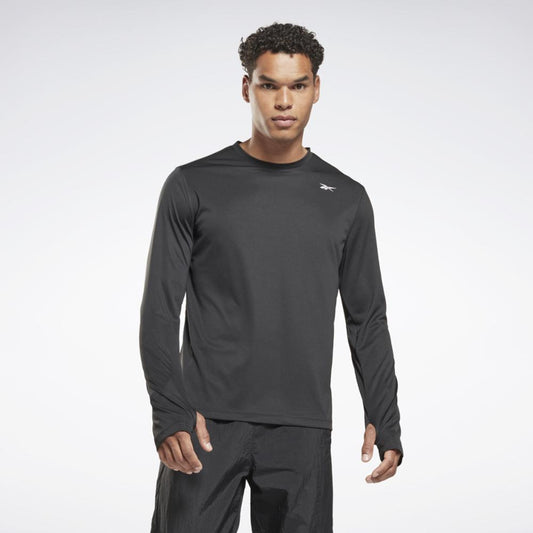 Reebok Apparel Men Training Long-Sleeve Top NGHBLK