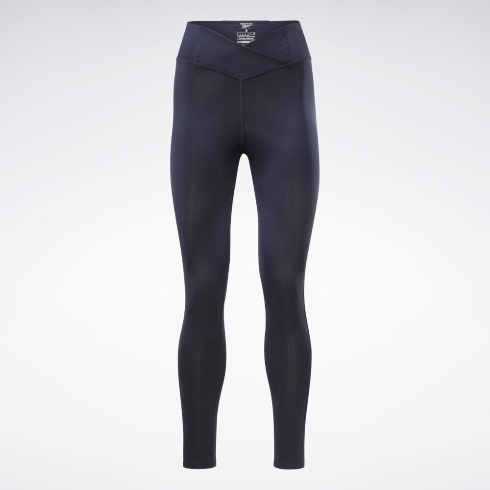 Reebok Apparel Women Workout Ready Basic High-Rise Leggings VECNAV