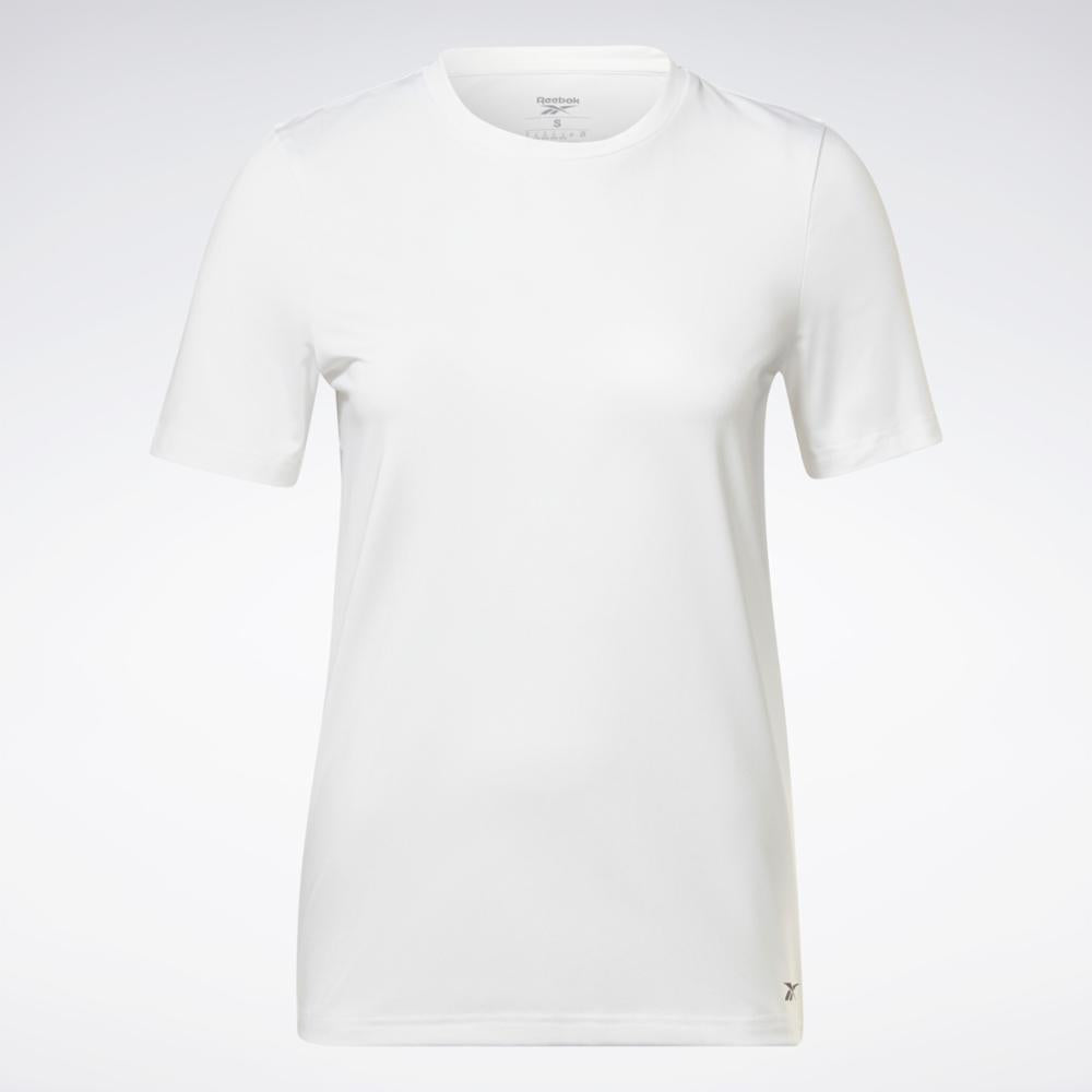 Reebok Apparel Women Workout Ready Speedwick T-Shirt WHITE