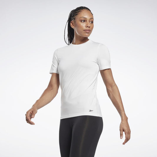 Reebok Apparel Women Workout Ready Speedwick T-Shirt WHITE