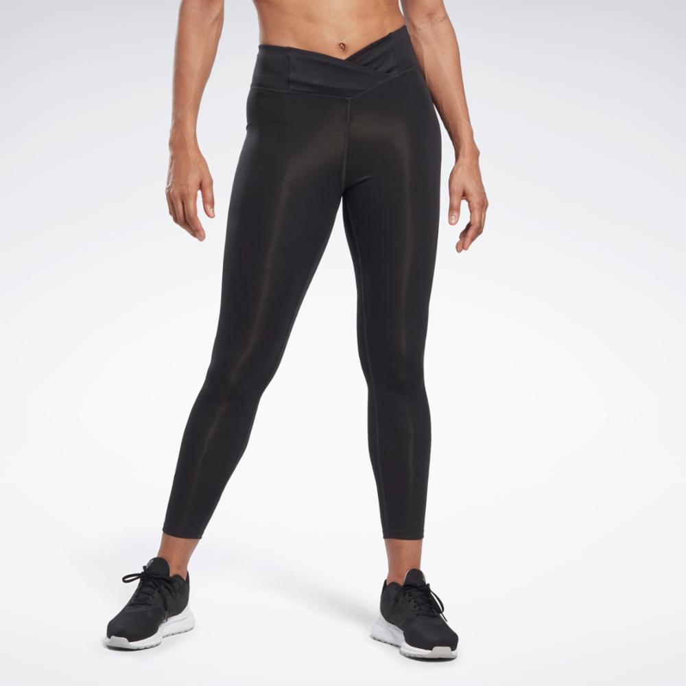 Reebok Apparel Women Workout Ready Basic High-Rise Leggings NGHBLK