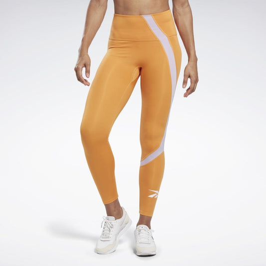 Reebok Apparel Women Workout Ready Vector Leggings PEAFUZ