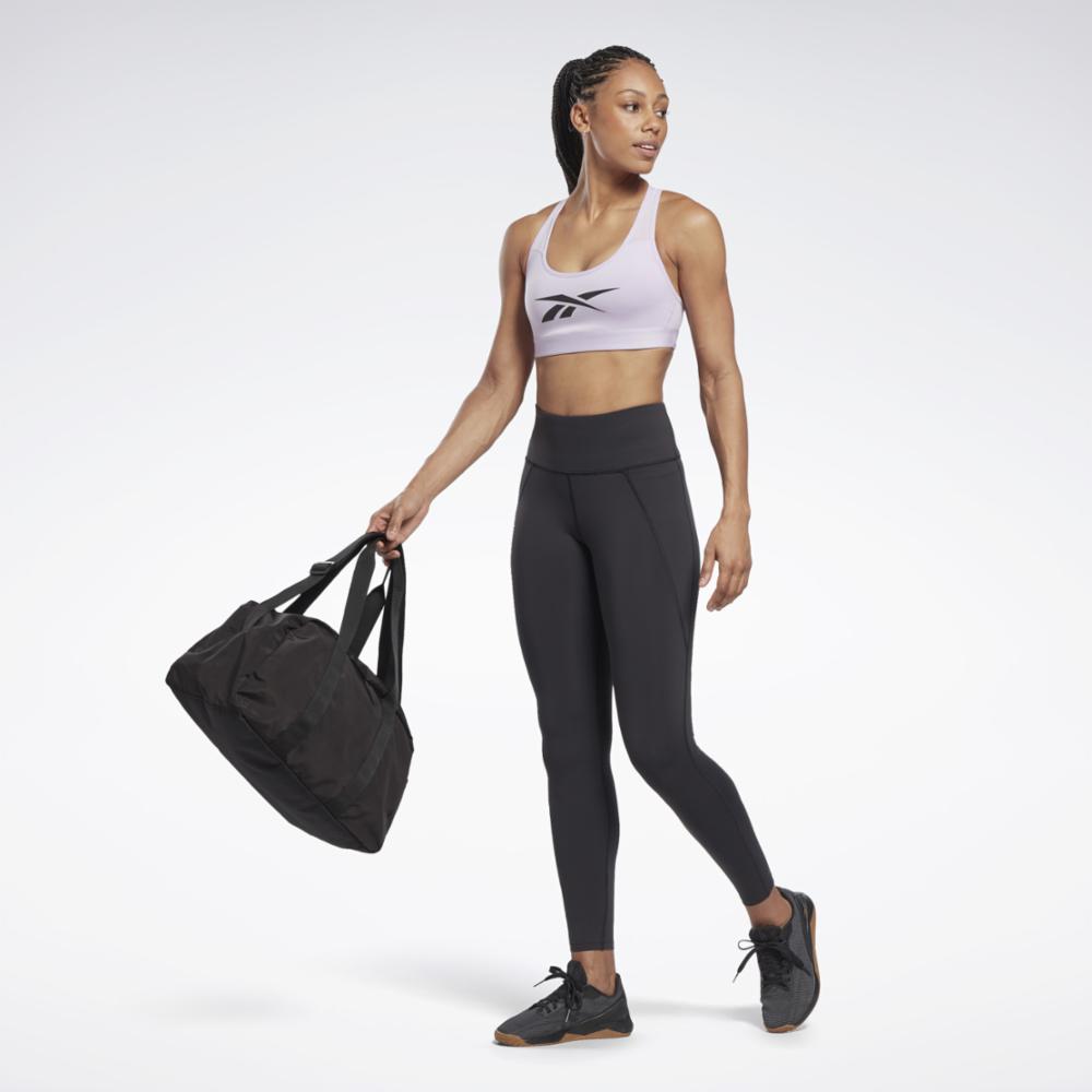 Reebok Apparel Women Reebok Lux Vector Racer Sports Bra PUROAS