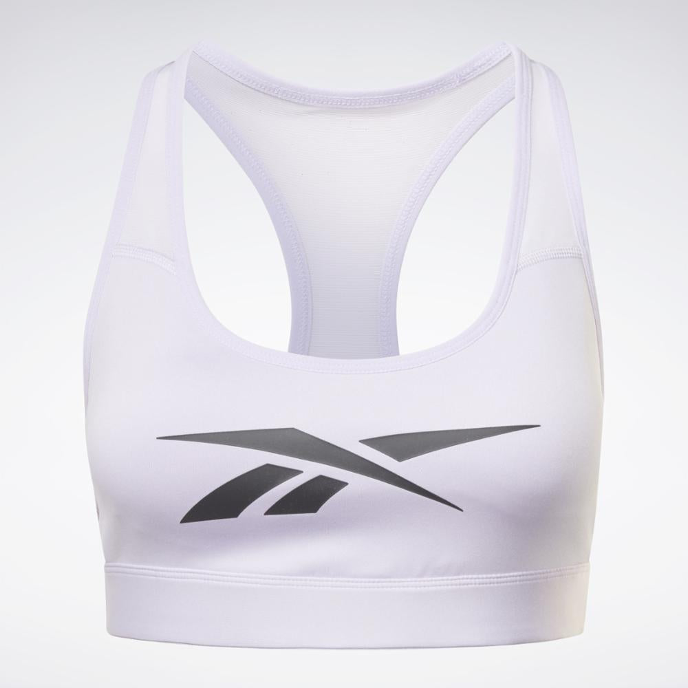 Reebok Apparel Women Reebok Lux Vector Racer Sports Bra PUROAS