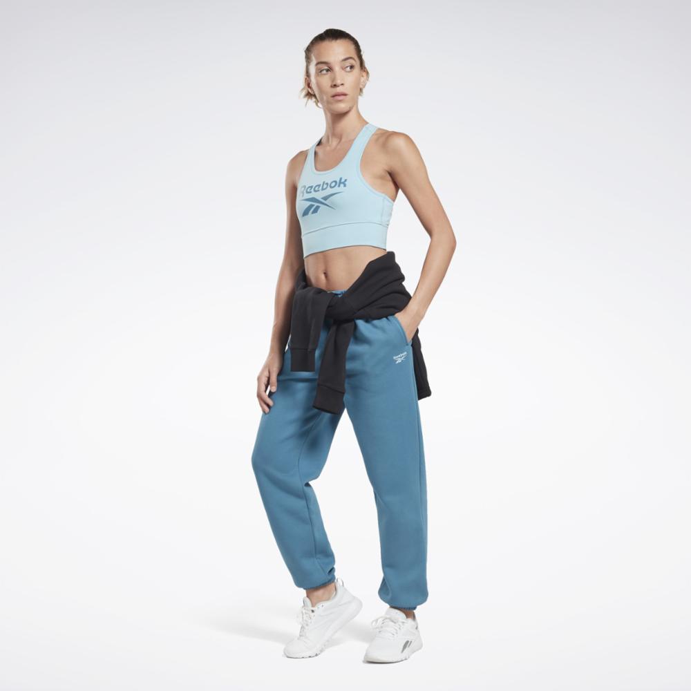 Reebok Apparel Women Reebok Identity Sports Bra BLUPEA