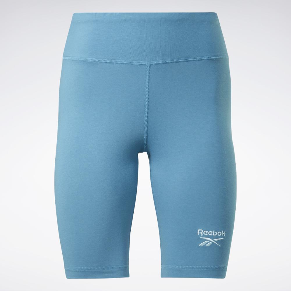 Reebok Apparel Women Reebok Identity Fitted Logo Shorts STEBLU
