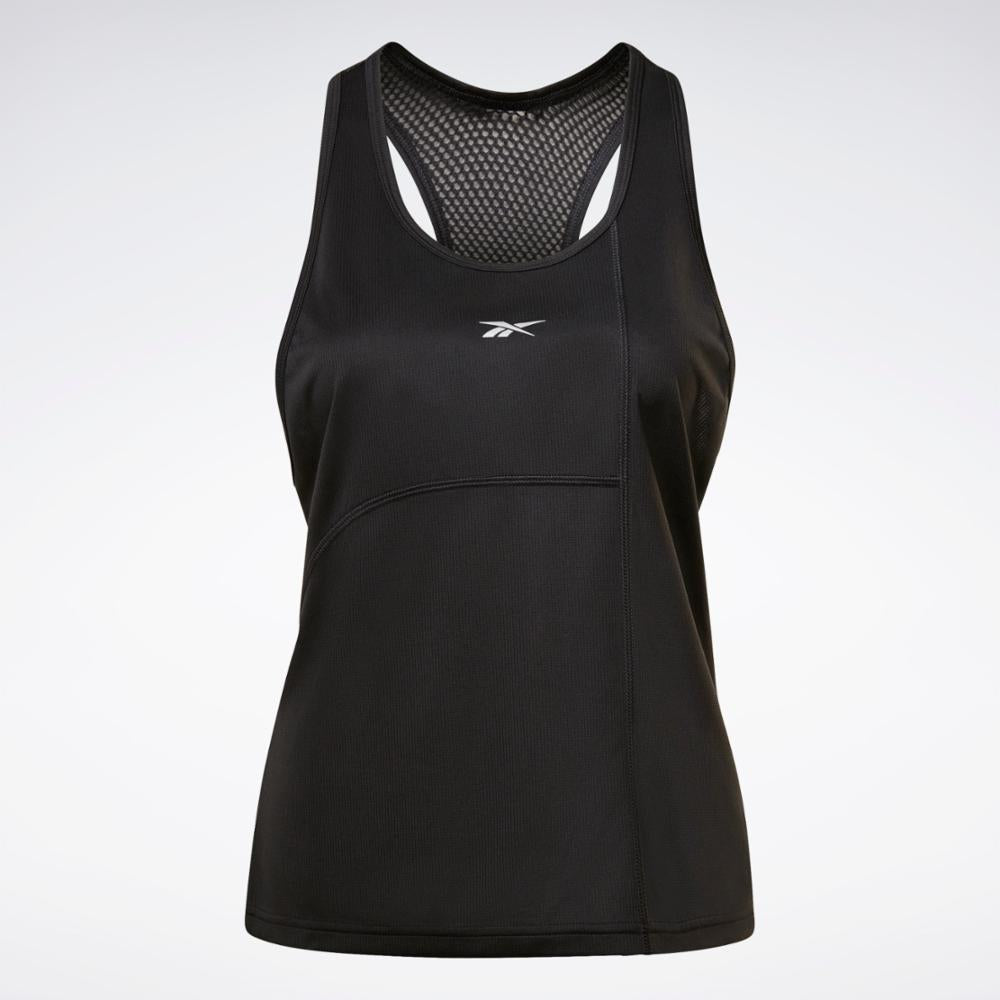 Reebok Apparel Women Running Speedwick Tank Top NGHBLK