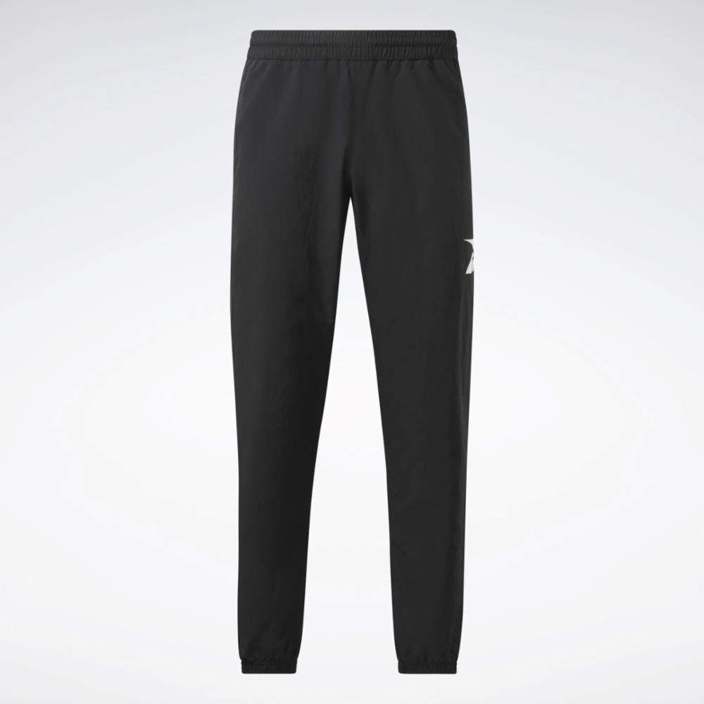 Reebok Apparel Men Classics Vector Tracksuit Bottoms BLACK