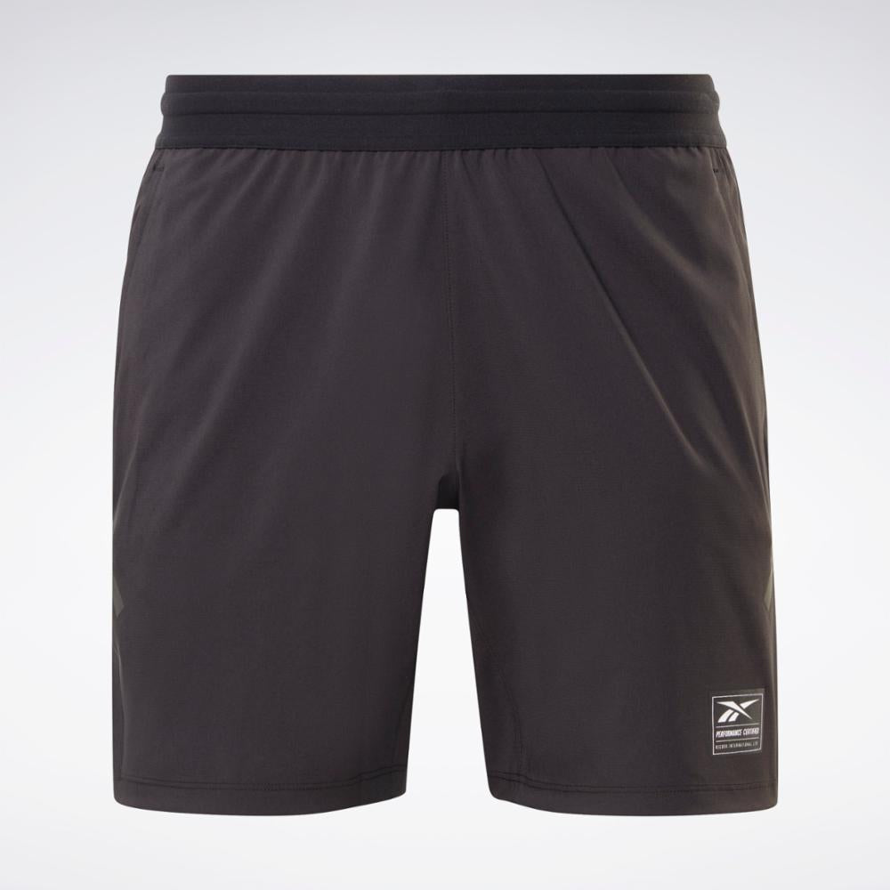 Reebok Apparel Men Performance Certified Strength+ Shorts BLACK