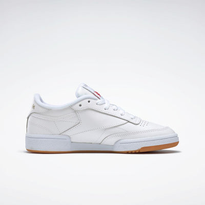 Reebok Footwear Women Club C 85 Shoes WHT/LIGHT GRY/GUM