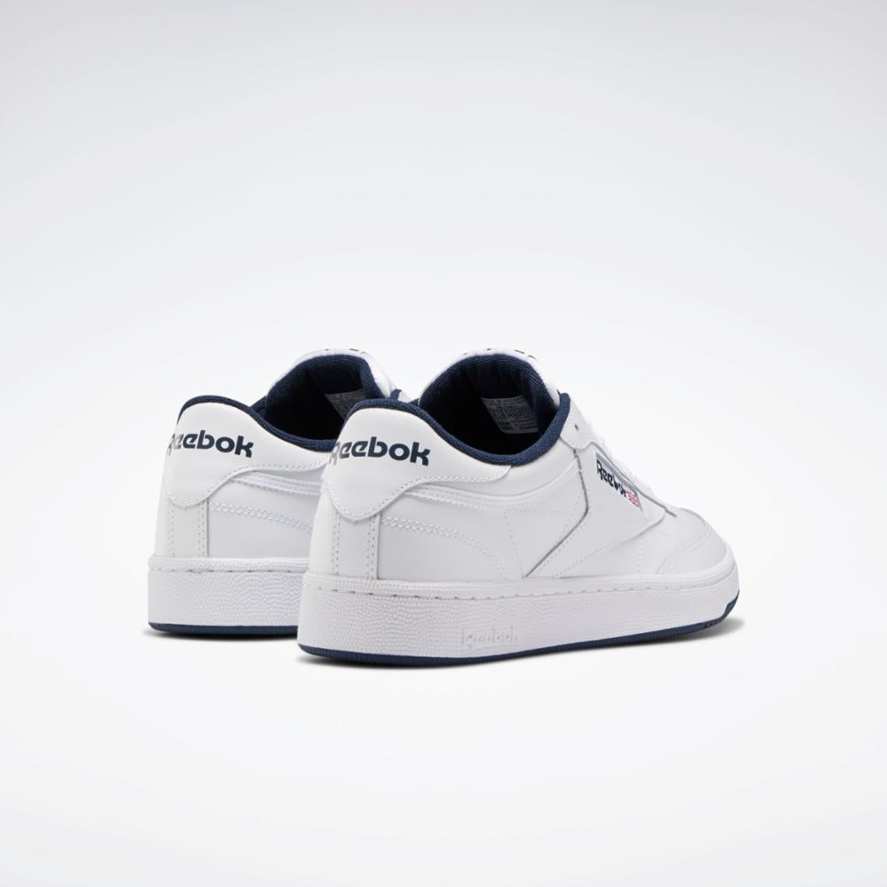 Reebok Footwear Men Club C 85 Shoes INT-WHT/NAVY