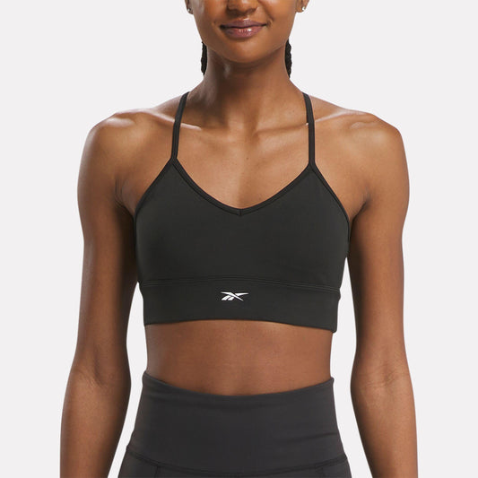 Reebok Apparel Women Workout Ready Sports Bra NIGHT BLACK