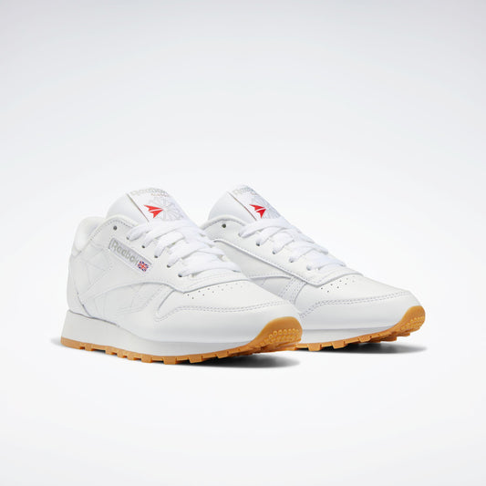 Reebok Footwear Women Classic Leather Shoes FTWR WHT/PURE GRY 3/REEBOK RUB