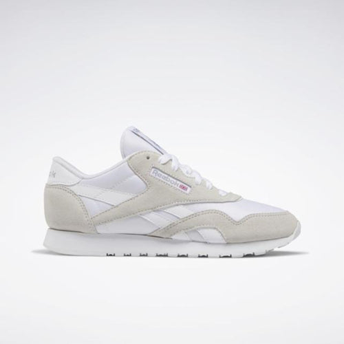 Reebok Footwear Women Classic Leather Nylon Shoes FTWR WHT/FTWR WHT/FTWR WHT