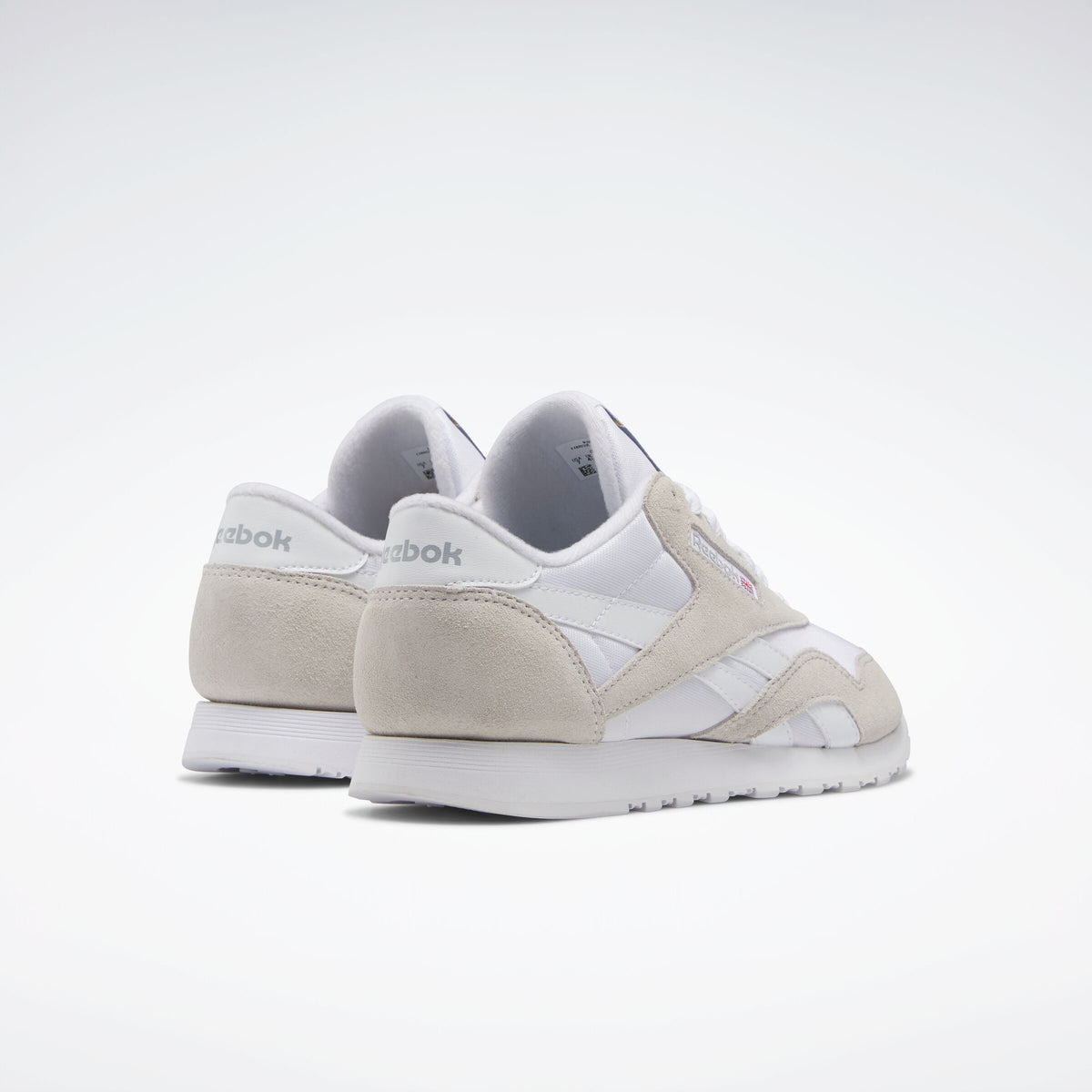 REEBOK FOOTWEAR WOMEN CL NYLON WOMEN FTWR WHT/FTWR WHT/FTWR WHT
