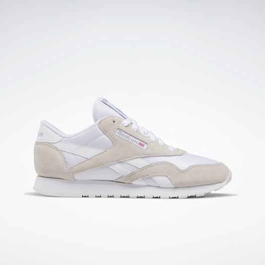 REEBOK FOOTWEAR WOMEN CL NYLON WOMEN FTWR WHT/FTWR WHT/FTWR WHT