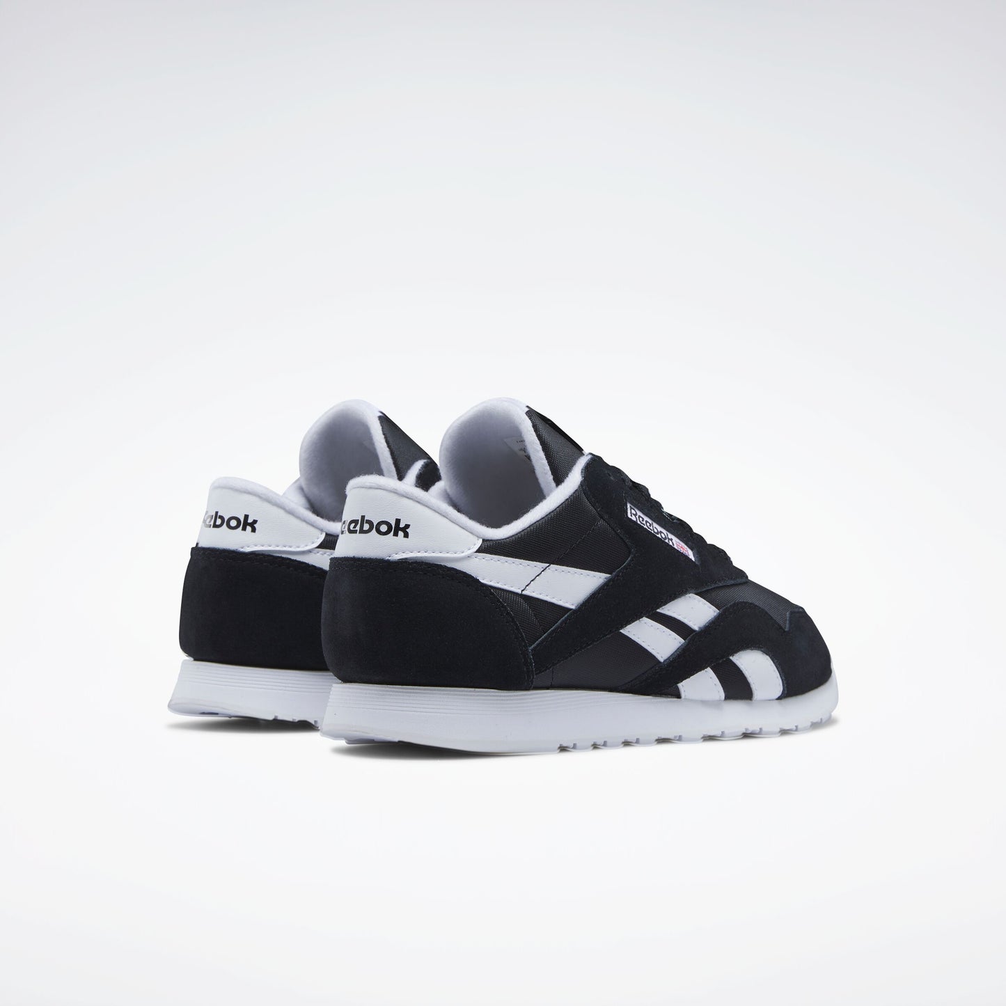 REEBOK FOOTWEAR WOMEN CL NYLON WOMEN CORE BLK/FTWR WHT/FTWR WHT