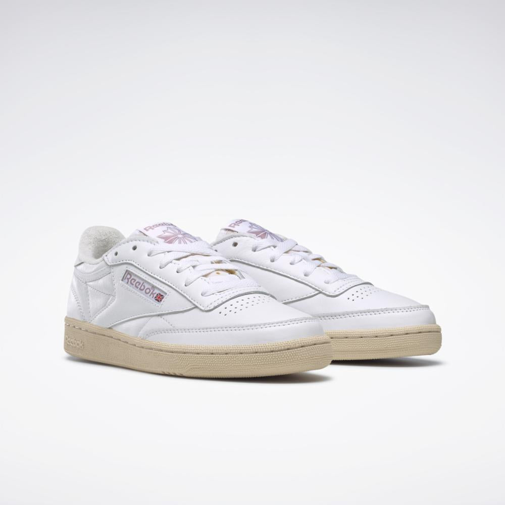 Reebok Footwear Women Club C 85 Vintage Shoes Ftwwht/Chalk/Inflil