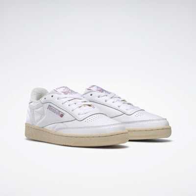 Reebok Footwear Women Club C 85 Vintage Shoes FTWR WHT/CHALK/INFUSED LILAC