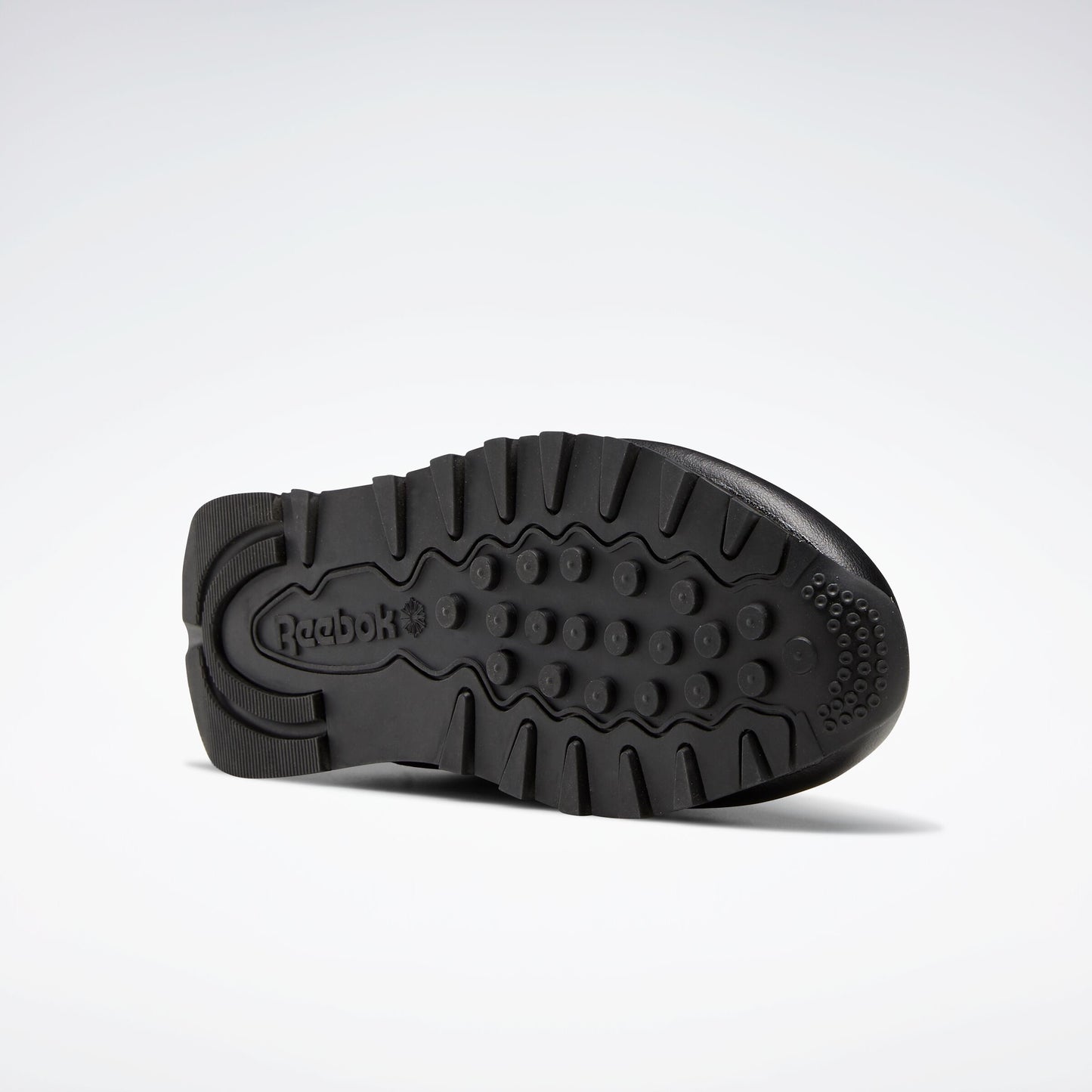 REEBOK FOOTWEAR KIDS Classic Leather Shoes - Grade School CBLACK/CBLACK/CBLACK