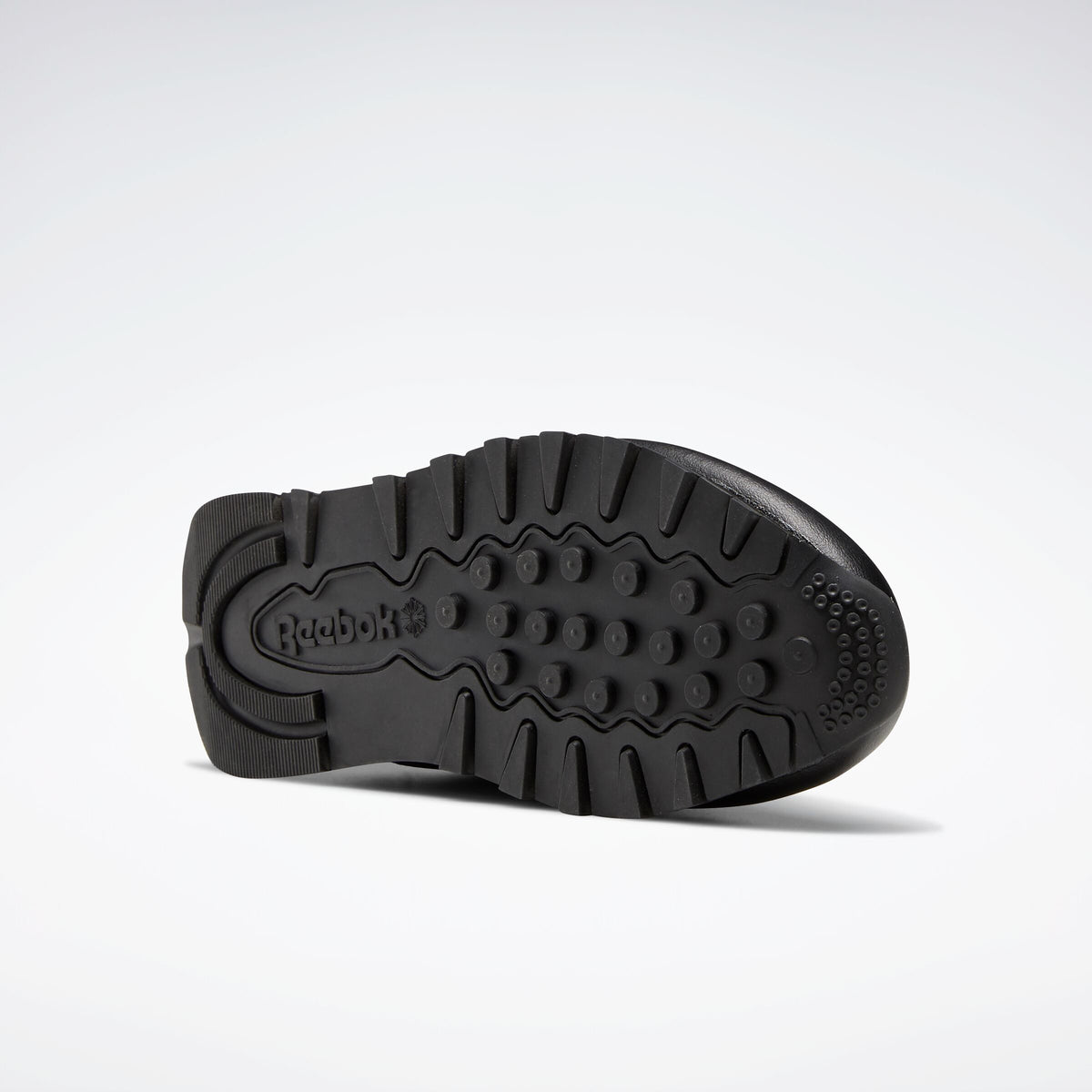 REEBOK FOOTWEAR KIDS CL LTHR JUNIOR BOYS CBLACK/CBLACK/CBLACK