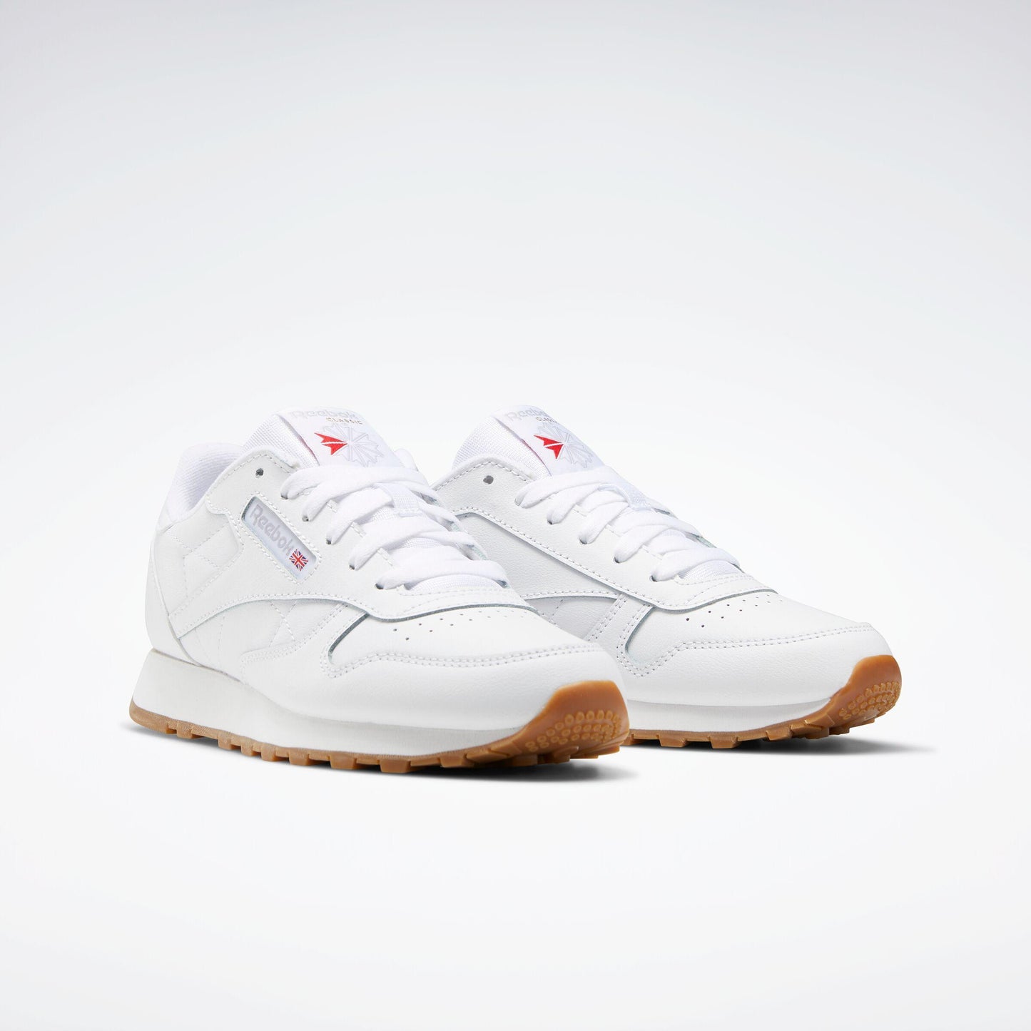 Reebok Footwear Kids CL LTHR FTWWHT/FTWWHT/RBKG02