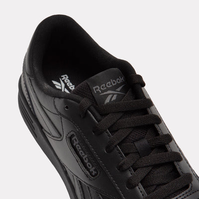 Reebok Footwear Men Court Advance Shoes CBLACK/PURGRY/CBLACK