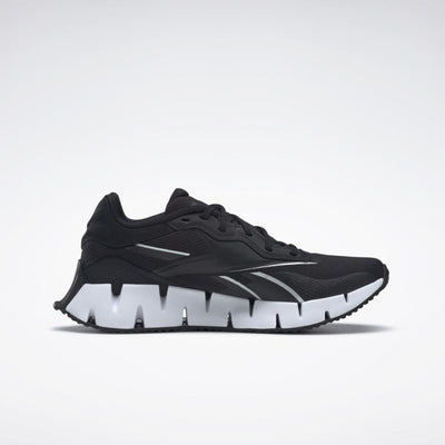 Reebok Footwear Women Zig Dynamica 4 Shoes CORE BLK/FTWR WHT/SILVER MET