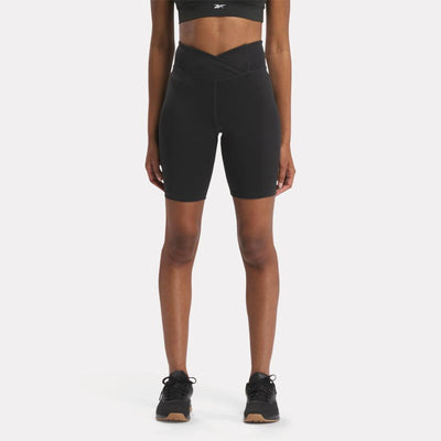 Reebok Apparel Women Workout Ready Basic Bike Shorts NIGHT BLACK