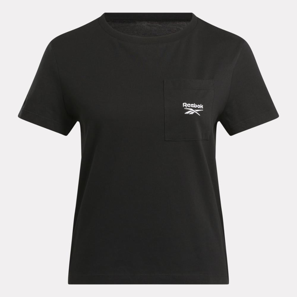 Reebok Apparel Women Reebok Identity Classics T-Shirt BLACK