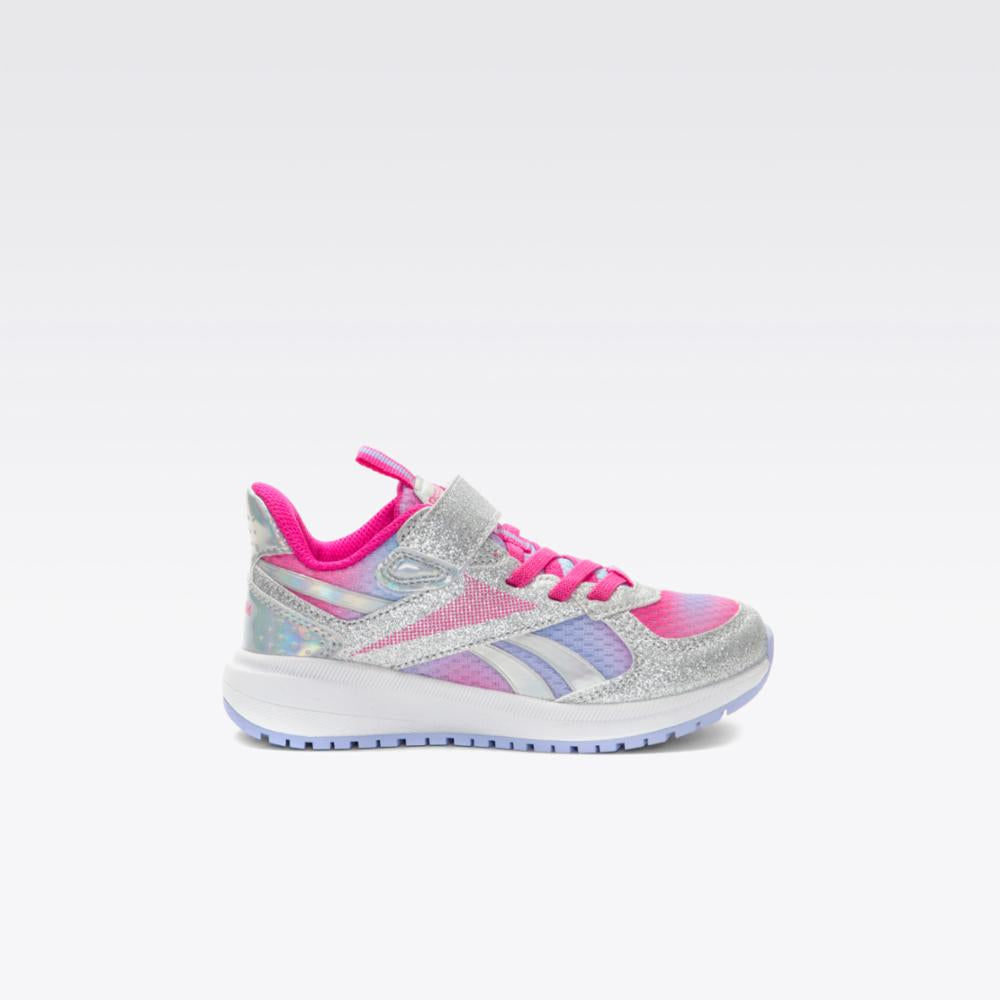 Girls pink reebok hotsell