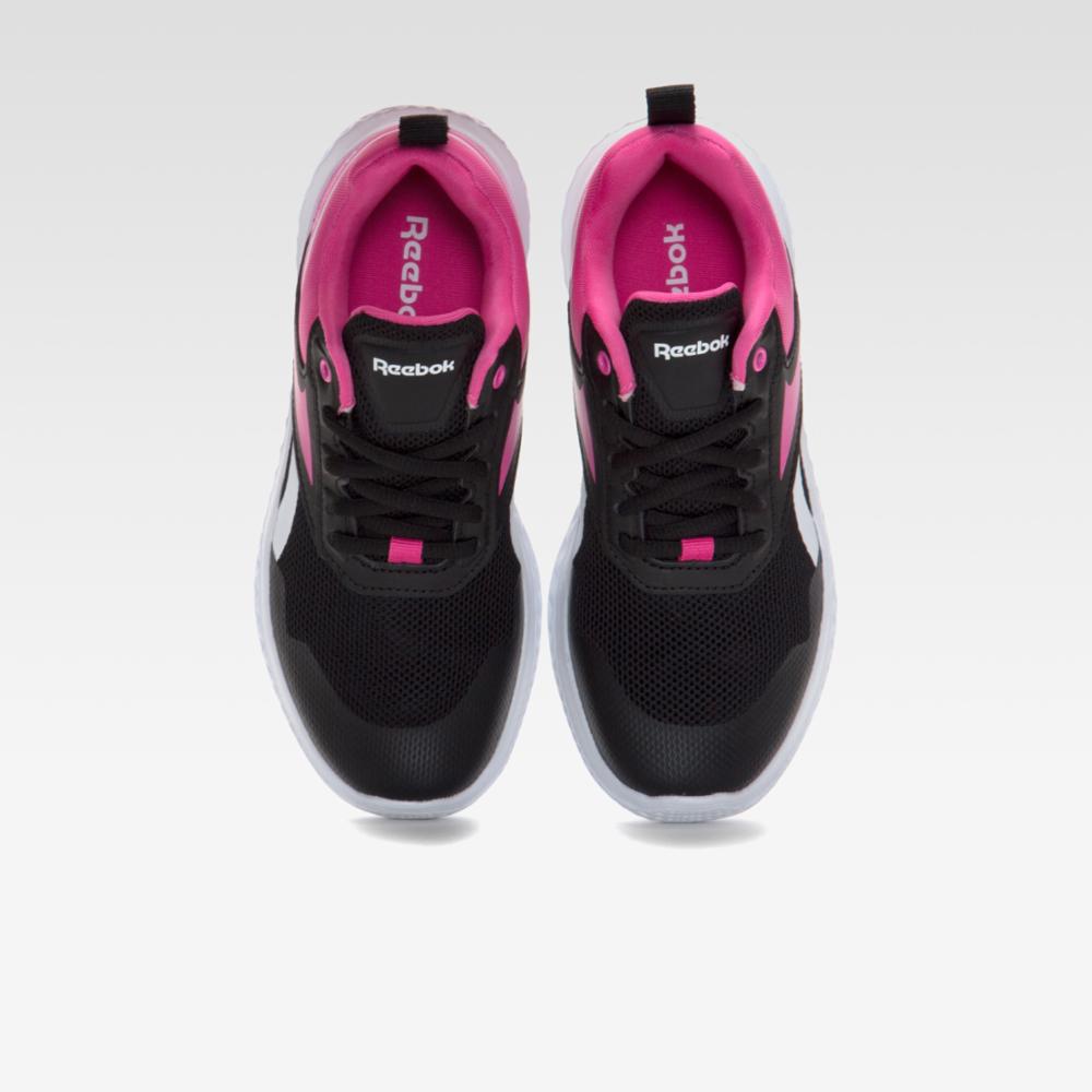 Reebok Footwear Kids Reebok Rush Runner 5 Shoes - Pre-School CORE BLK/LASER PNK FTWR WH
