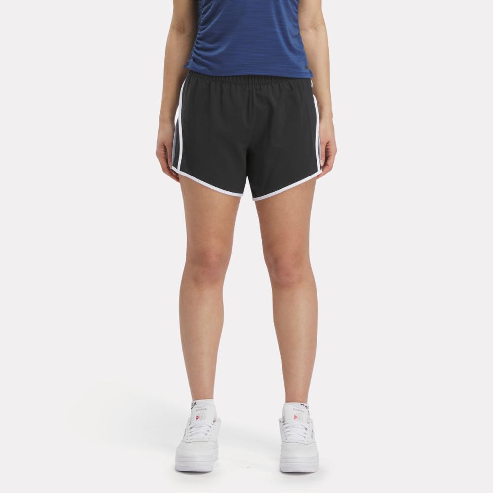 Reebok Apparel Women ID Train Woven Shorts NIGHT BLACK