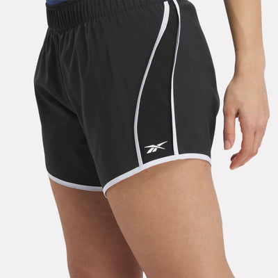 Reebok Apparel Women ID Train Woven Shorts NIGHT BLACK