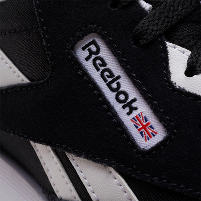 Reebok Footwear Kids Classic Nylon Shoes BLACK/BLACK/WHITE