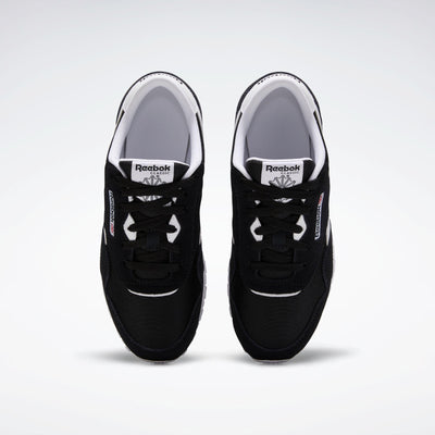 Reebok Footwear Kids Classic Nylon Shoes BLACK/BLACK/WHITE