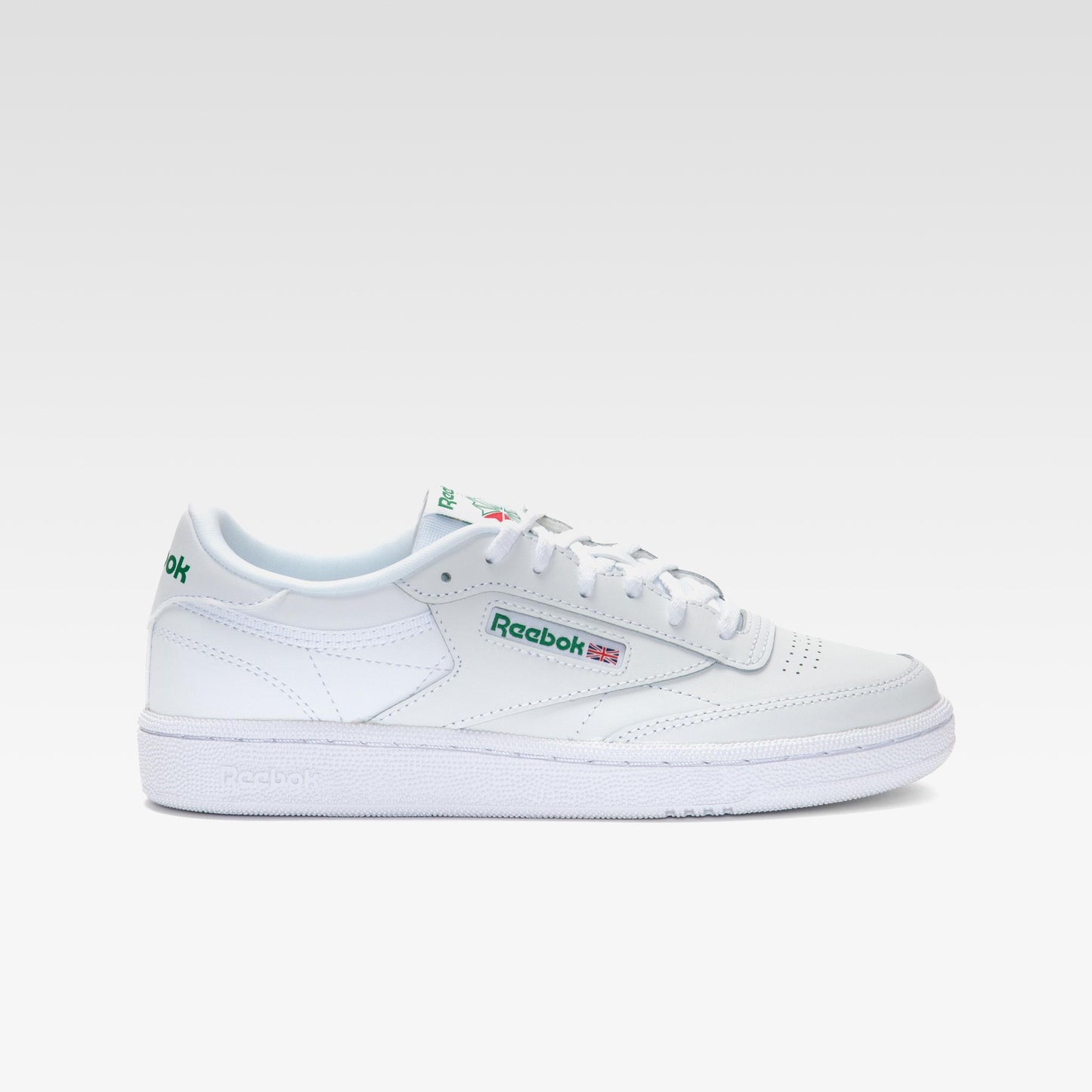 Reebok Footwear Kids Club C Shoes – Grade School WHITE/GLEGRN/VECBLU