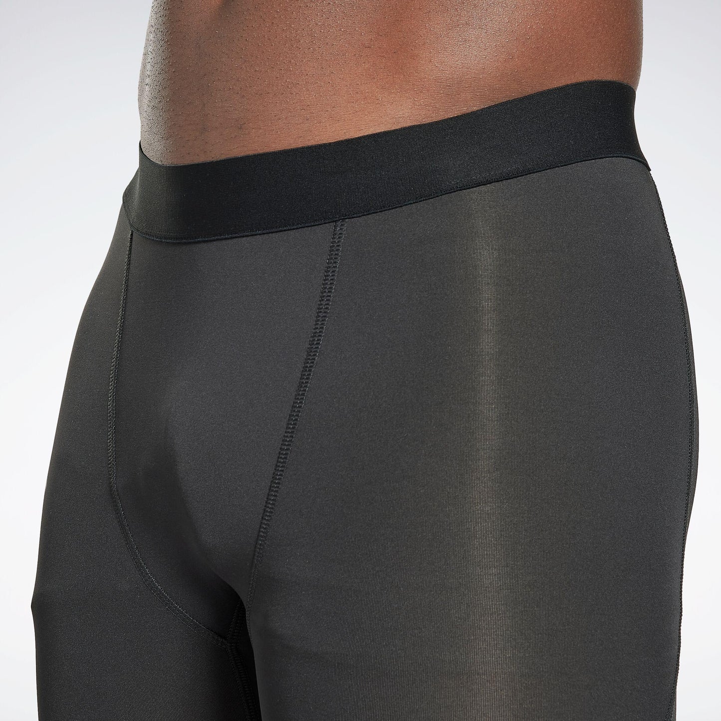 Reebok Apparel Men Compression Briefs NIGHT BLACK