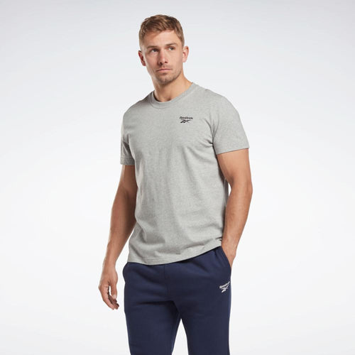 Reebok Apparel Men Reebok Identity Classics T-Shirt MGREYH