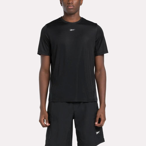 Reebok Apparel Men Running Speedwick T-Shirt BLACK