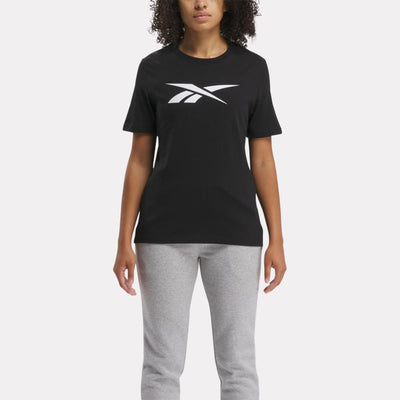 Reebok Apparel Women Vector Graphic T-Shirt BLACK