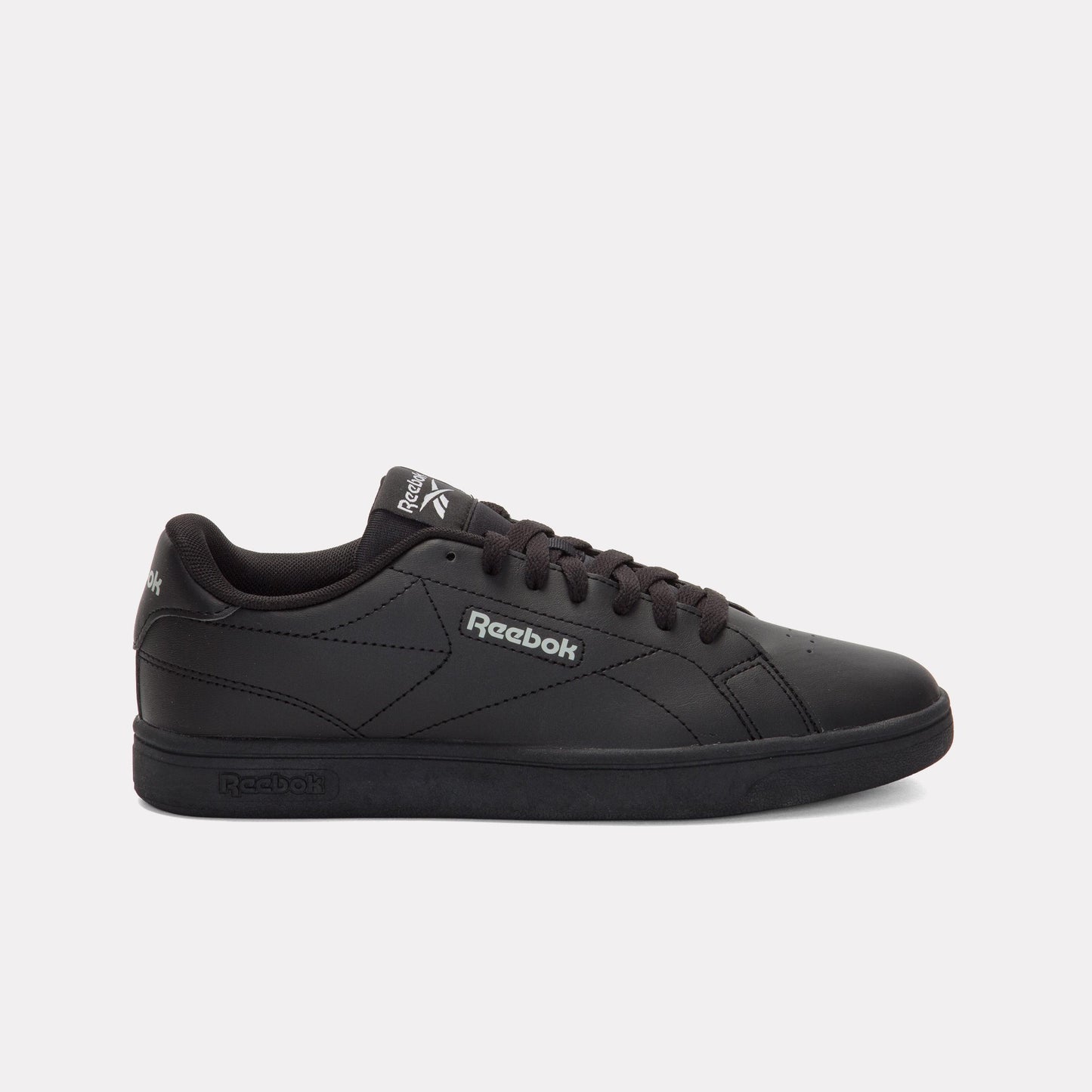 Reebok Footwear Men Court Clean Shoes BLACK/BLACK/PUGRY3