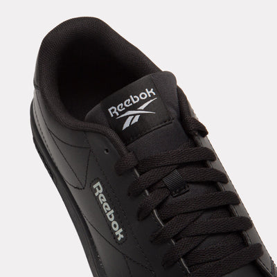 Reebok Footwear Men Court Clean Shoes BLACK/BLACK/PUGRY3