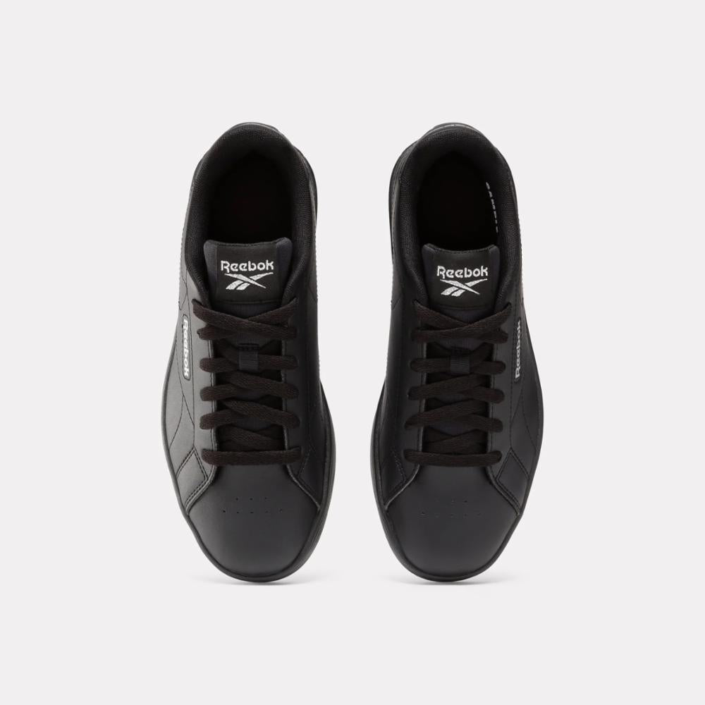 Reebok Footwear Women Court Clean Shoes BLACK/SILVMT/BLACK