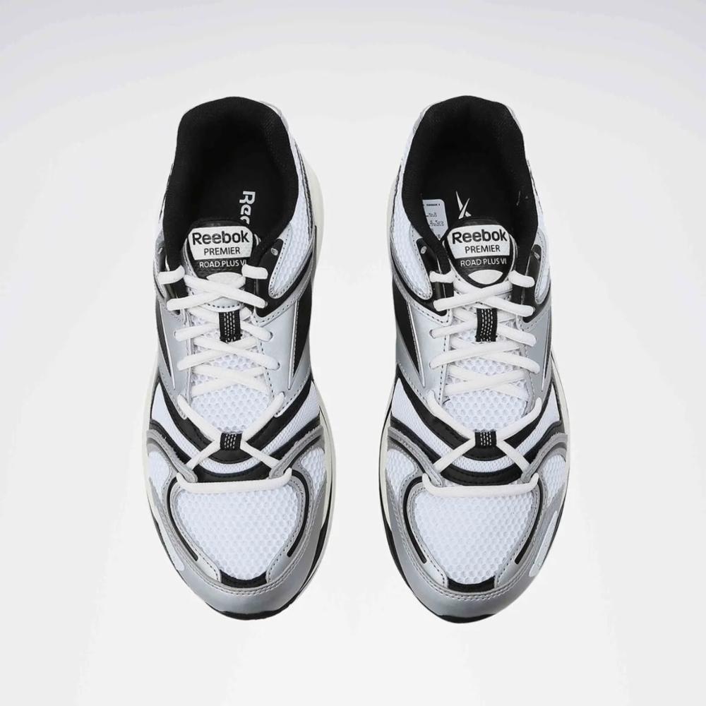 Reebok Footwear Men Premier Road Plus VI Shoes SILVMT/FTWWHT/CHALK