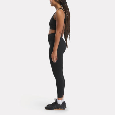 Reebok Apparel Women Active Collective DREAMBLEND 7/8 Leggings BLACK