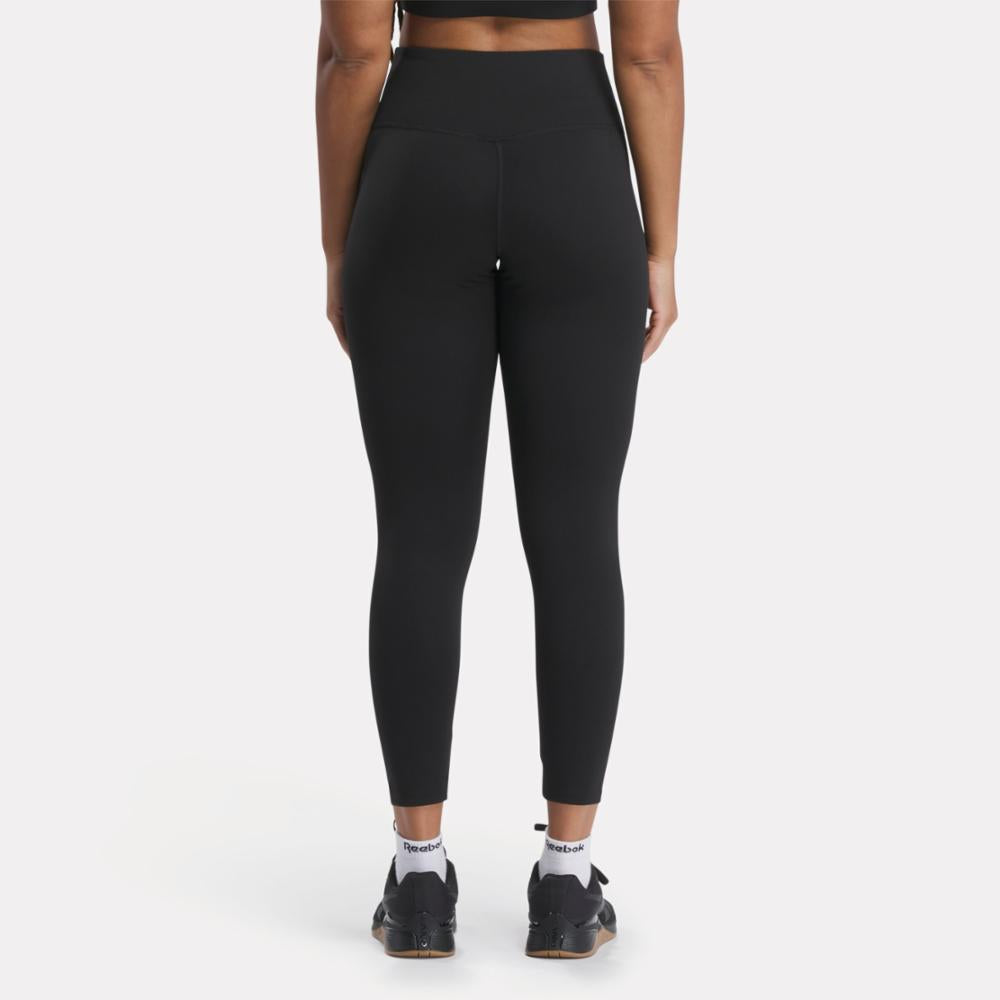 Reebok Apparel Women Active Collective DREAMBLEND 7/8 Leggings BLACK