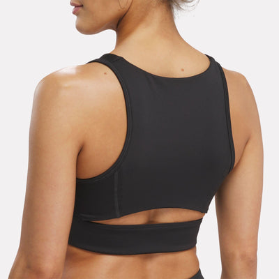 Reebok Apparel Women ID Train High-Support Bra NGHBLK