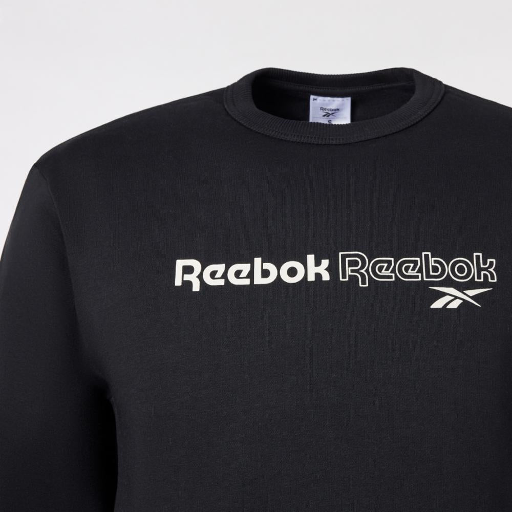 Reebok Apparel Men Reebok Identity Brand Proud Sweatshirt BLACK